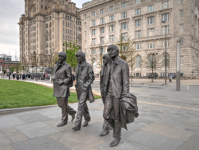Beatles Statue, Liverpool Pier Head